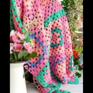 Wildflowers Afghan NIB